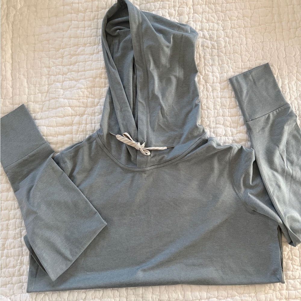 Vuori Light Blue Essential Halo Hoodie